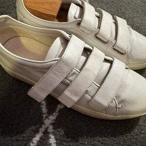 Rag & Bone Cream Leather Sneakers